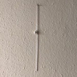 Stella and Dot 15 inch sterling silver necklace